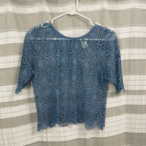 Crochet short sleeve